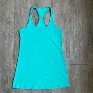 Lululemon - Women’s - Teal Reversible Workout Tank - Size 4